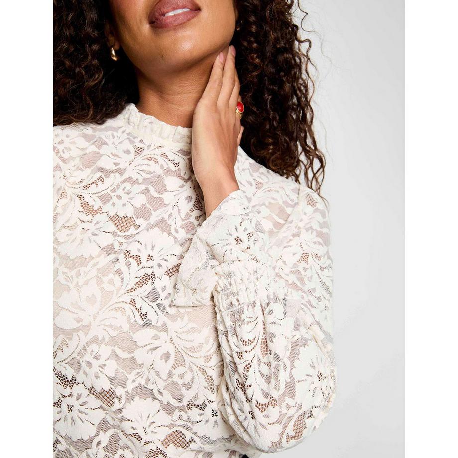 MORGAN T-shirt a maniche lunghe in pizzo  