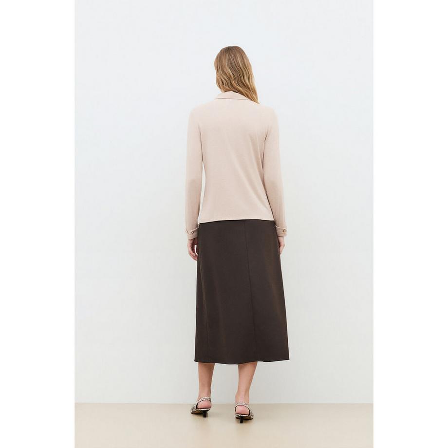 Caroll Langarm Polo T-Shirt  