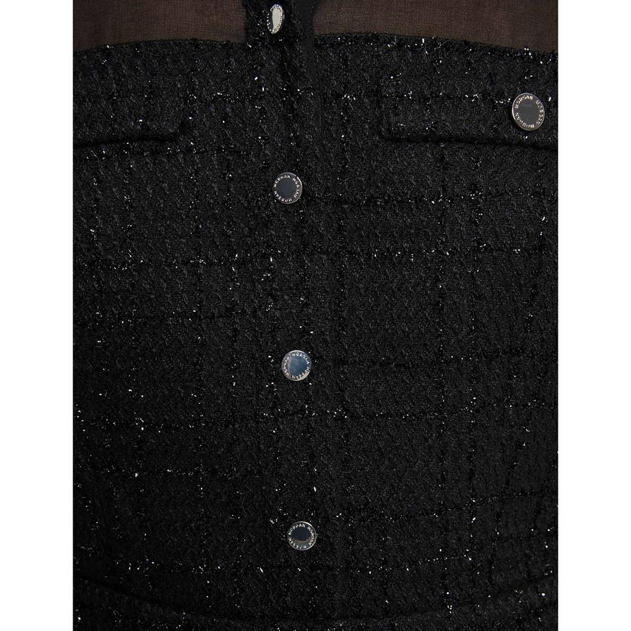 MORGAN Chemise à manches transparentes et boutonnage  