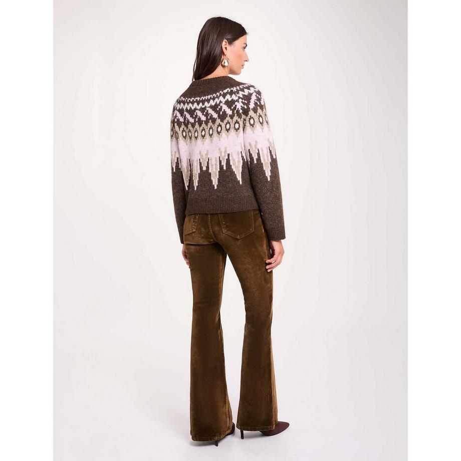 MORGAN Maglione a motivo Fair Isle  