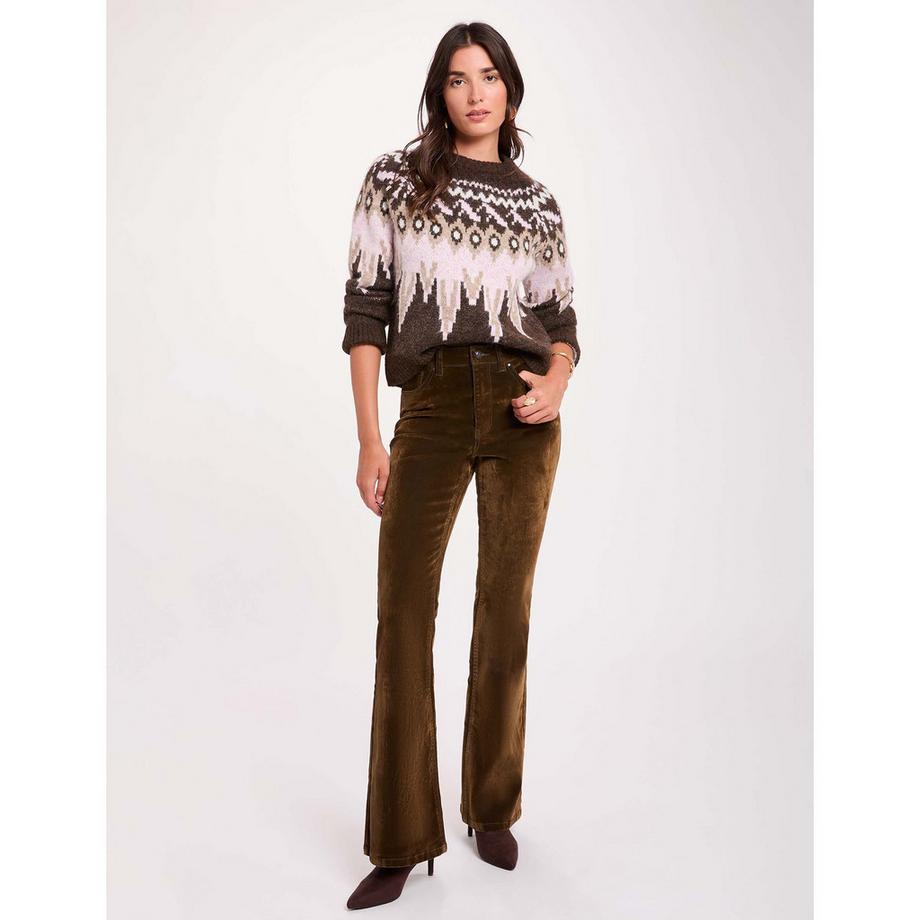 MORGAN Maglione a motivo Fair Isle  