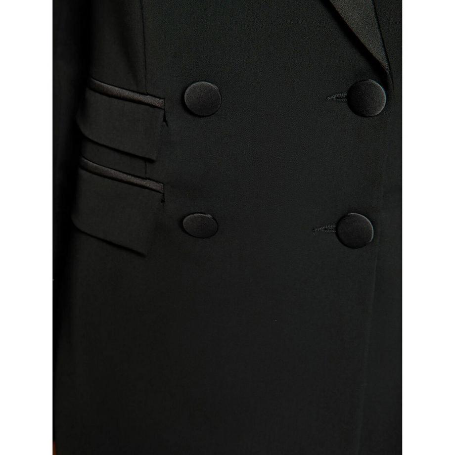 MORGAN Blazer doppio petto con risvolti in raso  