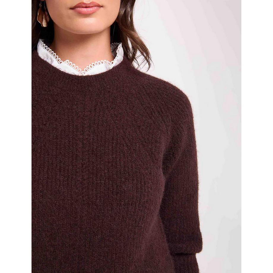 MORGAN Maglione a maglia costata  