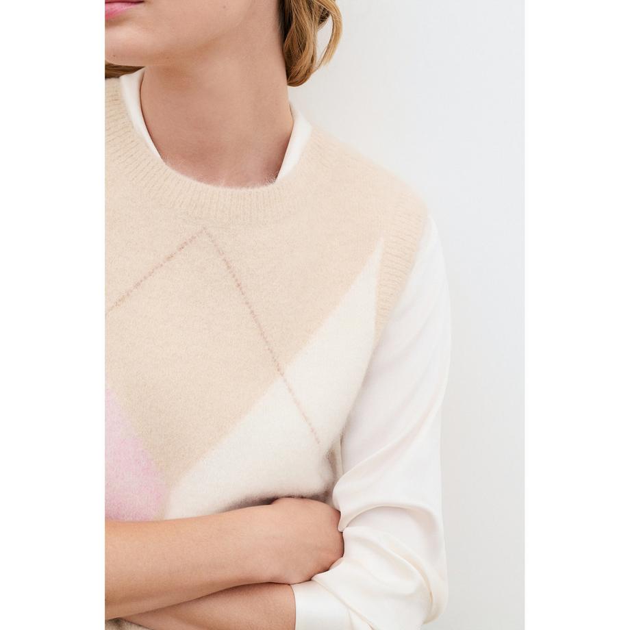 Caroll Pullover a motivo argyle  
