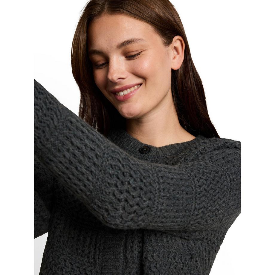 TOM TAILOR Cardigan tricoté texturé  