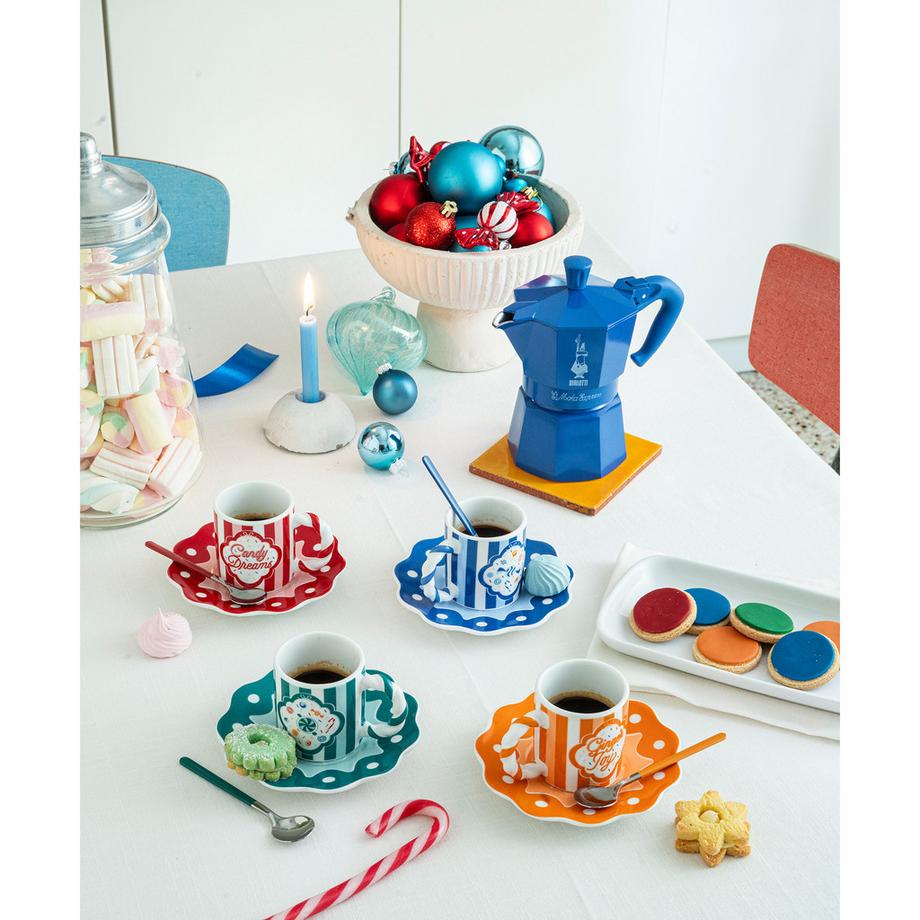 BIALETTI Kaffeebereiter Moka Express 3T Candyland 
