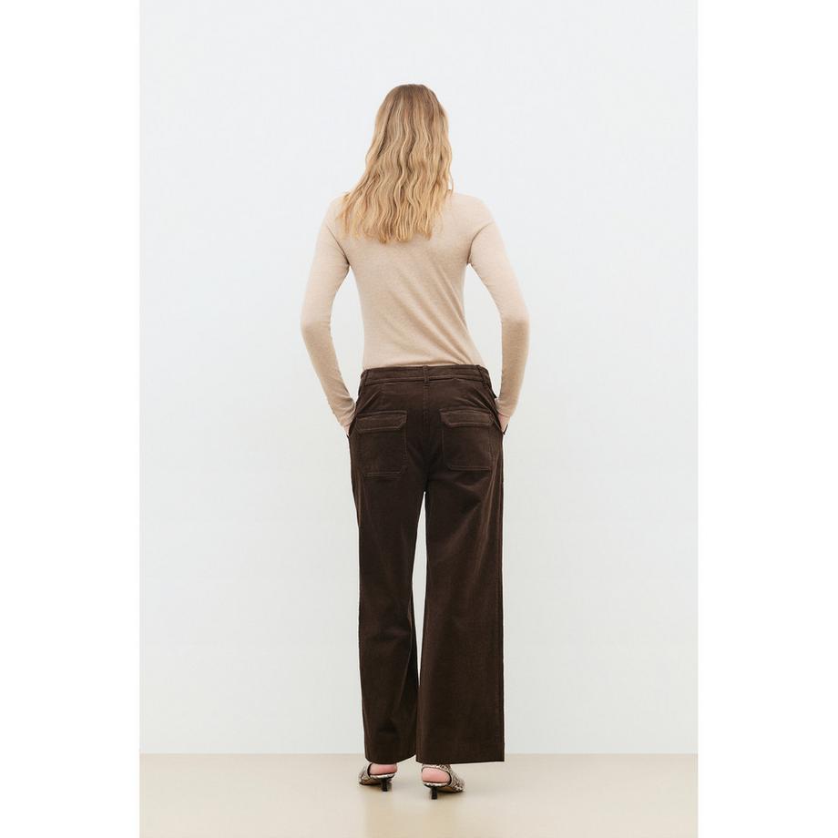 Caroll Weit geschnittene Cordhose  