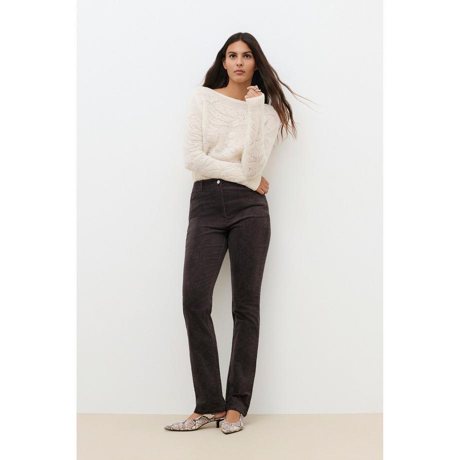 Caroll Pantalon en velours côtelé coupe droite  