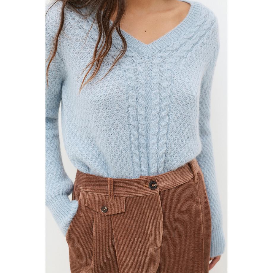 Caroll Pantalon jambe large  