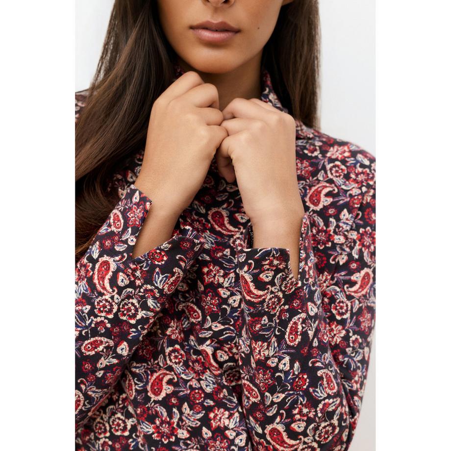 Caroll T-shirt à manches longues imprimé floral  