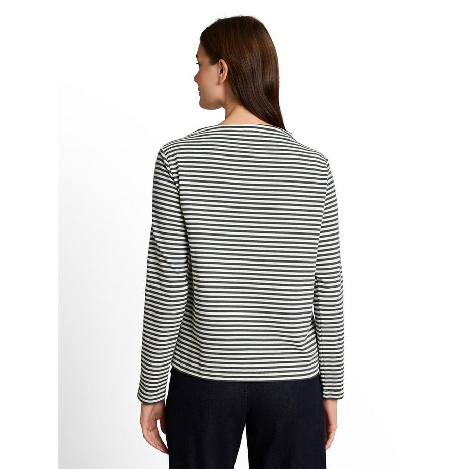 TOM TAILOR T-shirt a maniche lunghe a righe  