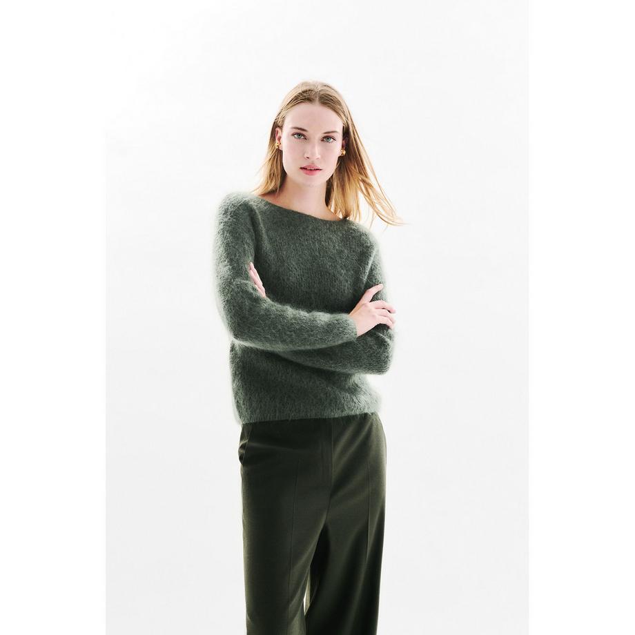 Caroll Pullover mit breitem Ausschnitt  