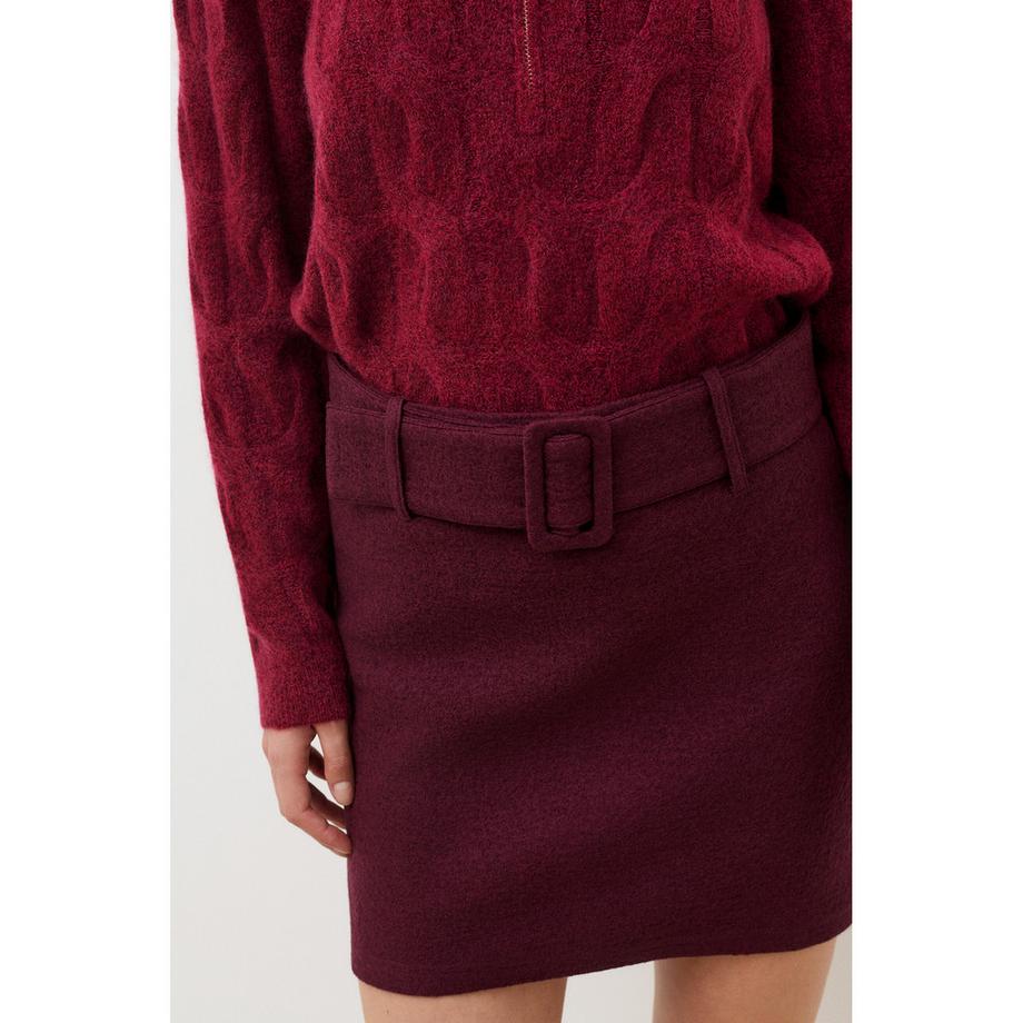 Caroll Gestrickter Halbzipper Pullover  