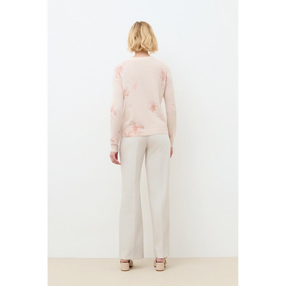 Caroll Blumendruck Pullover  