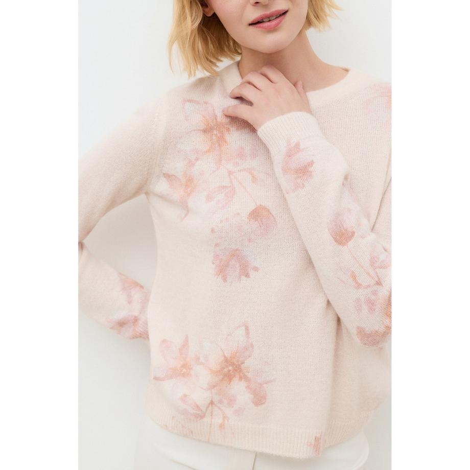 Caroll Blumendruck Pullover  