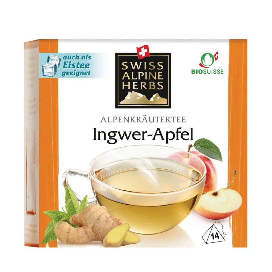 Swiss Alpine Herbs  Ingwer Apfel 