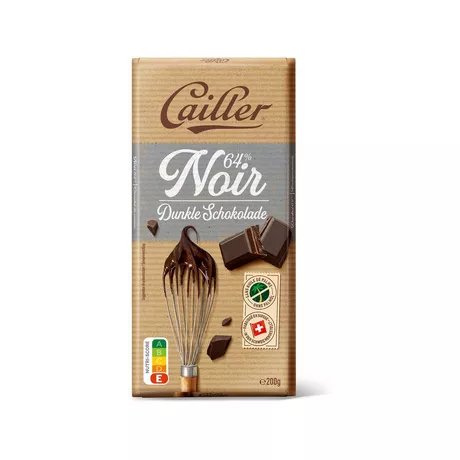 Cailler  Cottura cioccolato fondente 64% 