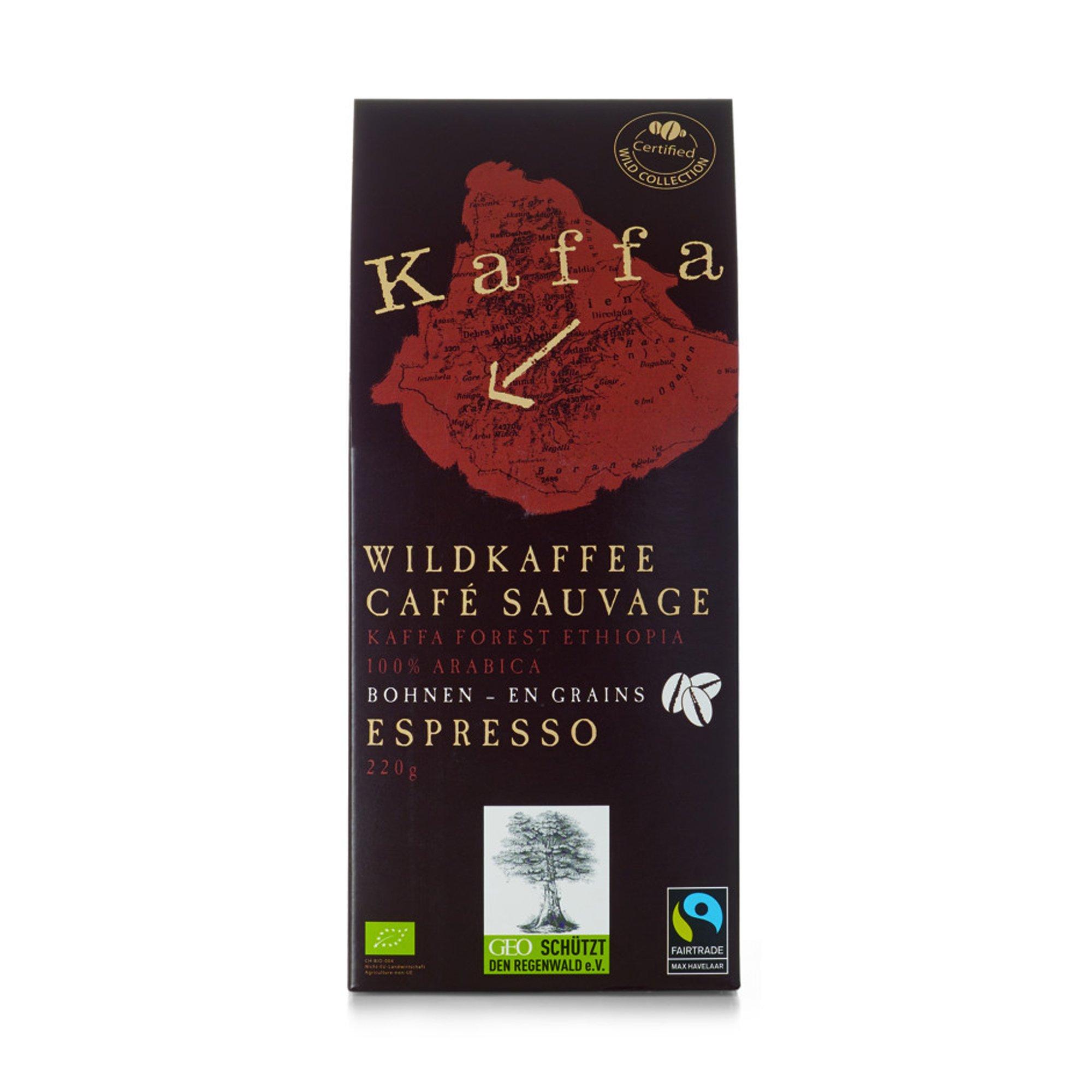 Image of KAFA Wildkaffee, Espresso - 220 g