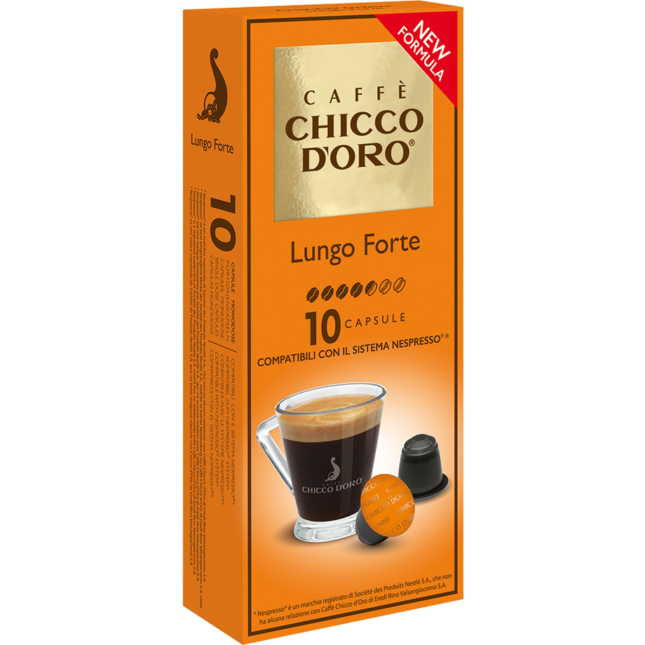 CHICCO D'ORO GELÖSCHT Lungo Forte 