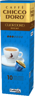 Image of CHICCO D'ORO Cuor d'Oro decaf - 10 Capsule