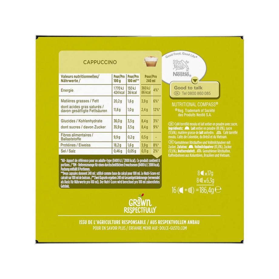 Dolce Gusto  Cappuccino  