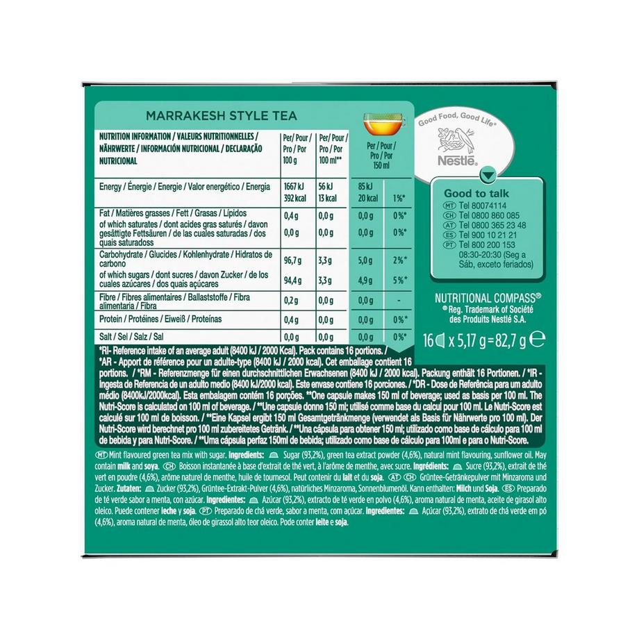 Dolce Gusto  Marrakesh Style Tea 