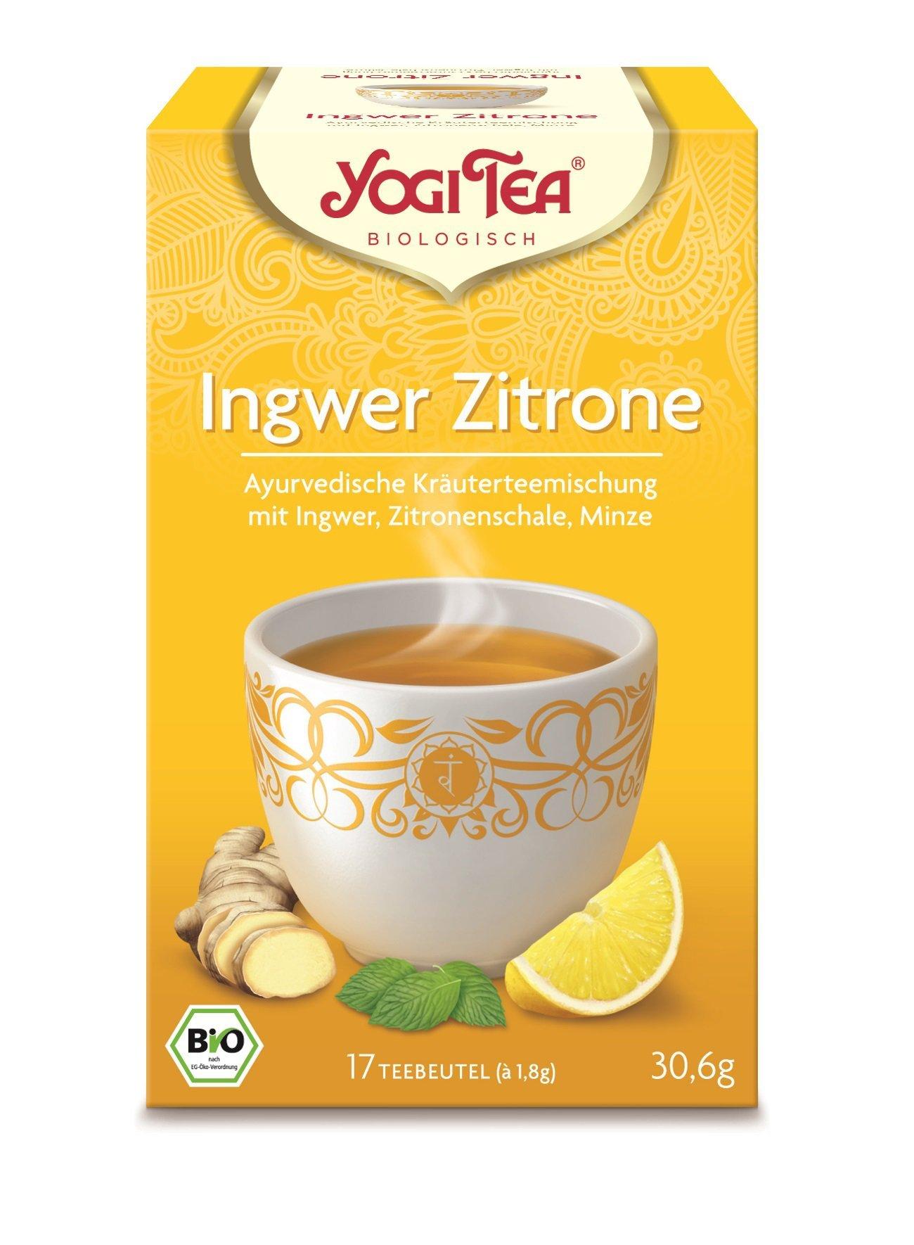 Image of Yogi Tea Ingwer Zitrone - 17X1.8G