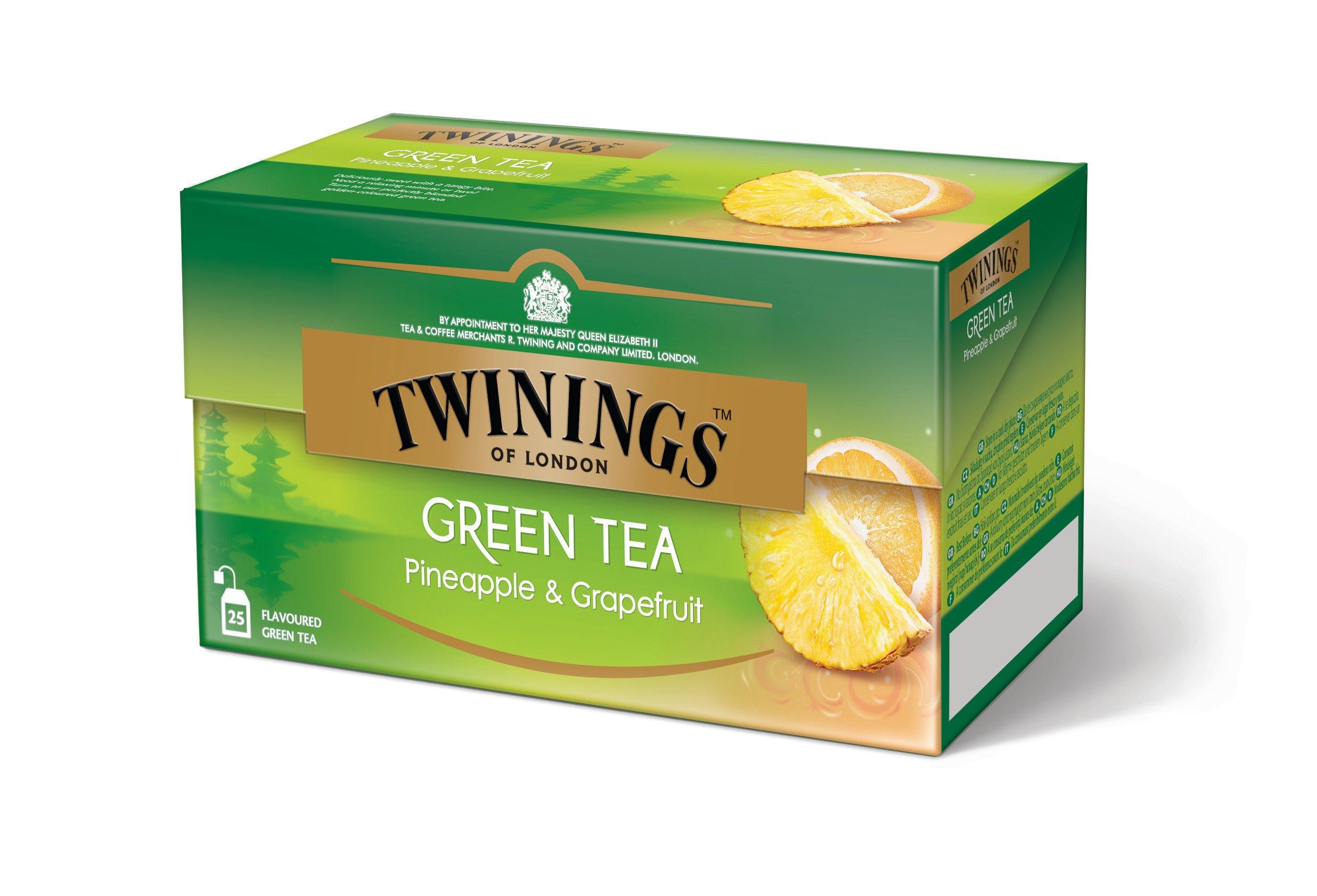 Image of TWININGS Grüntee Zitrone - 25X1.6G