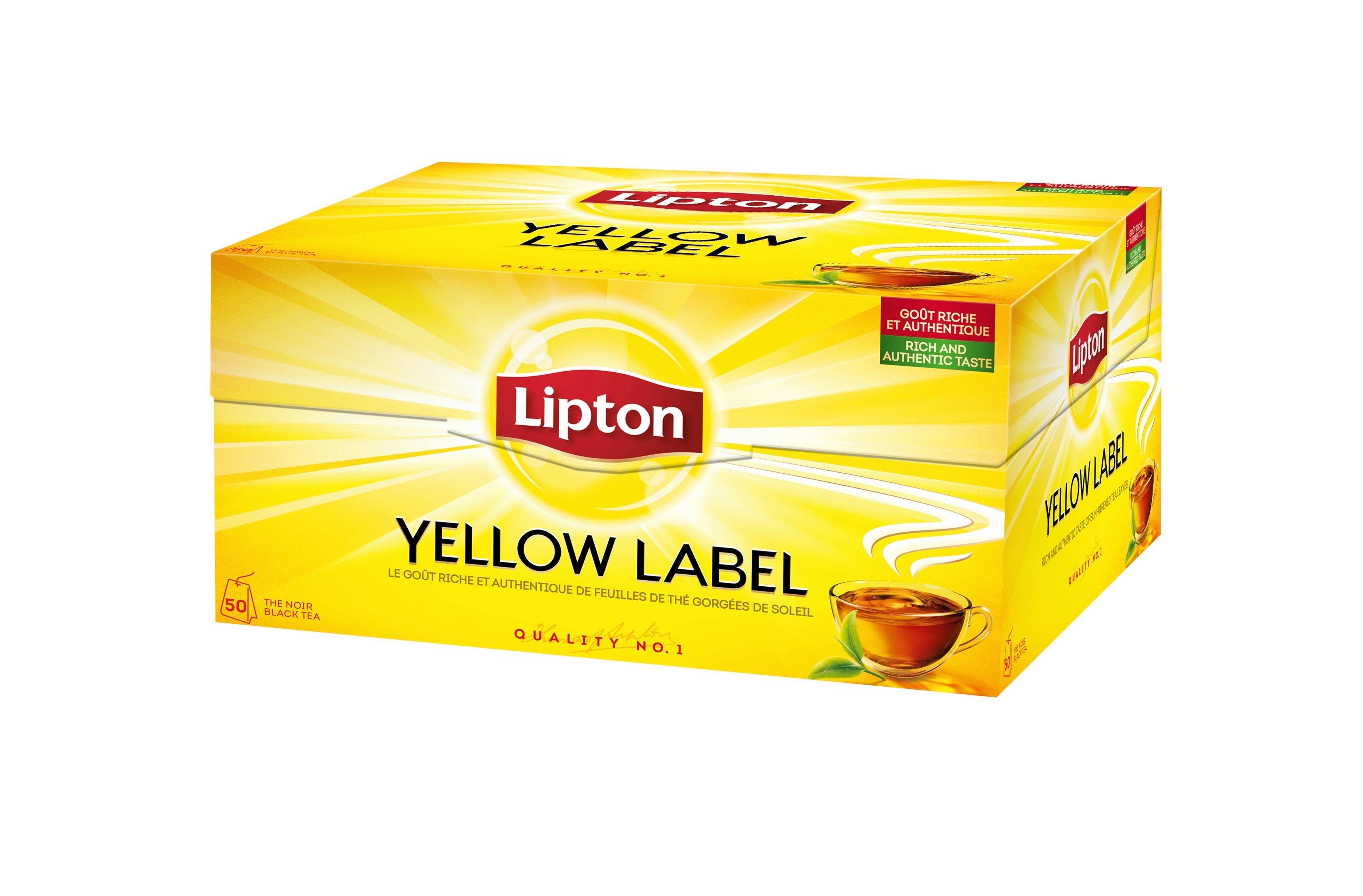 Image of Lipton Yellow Label - 50x2g