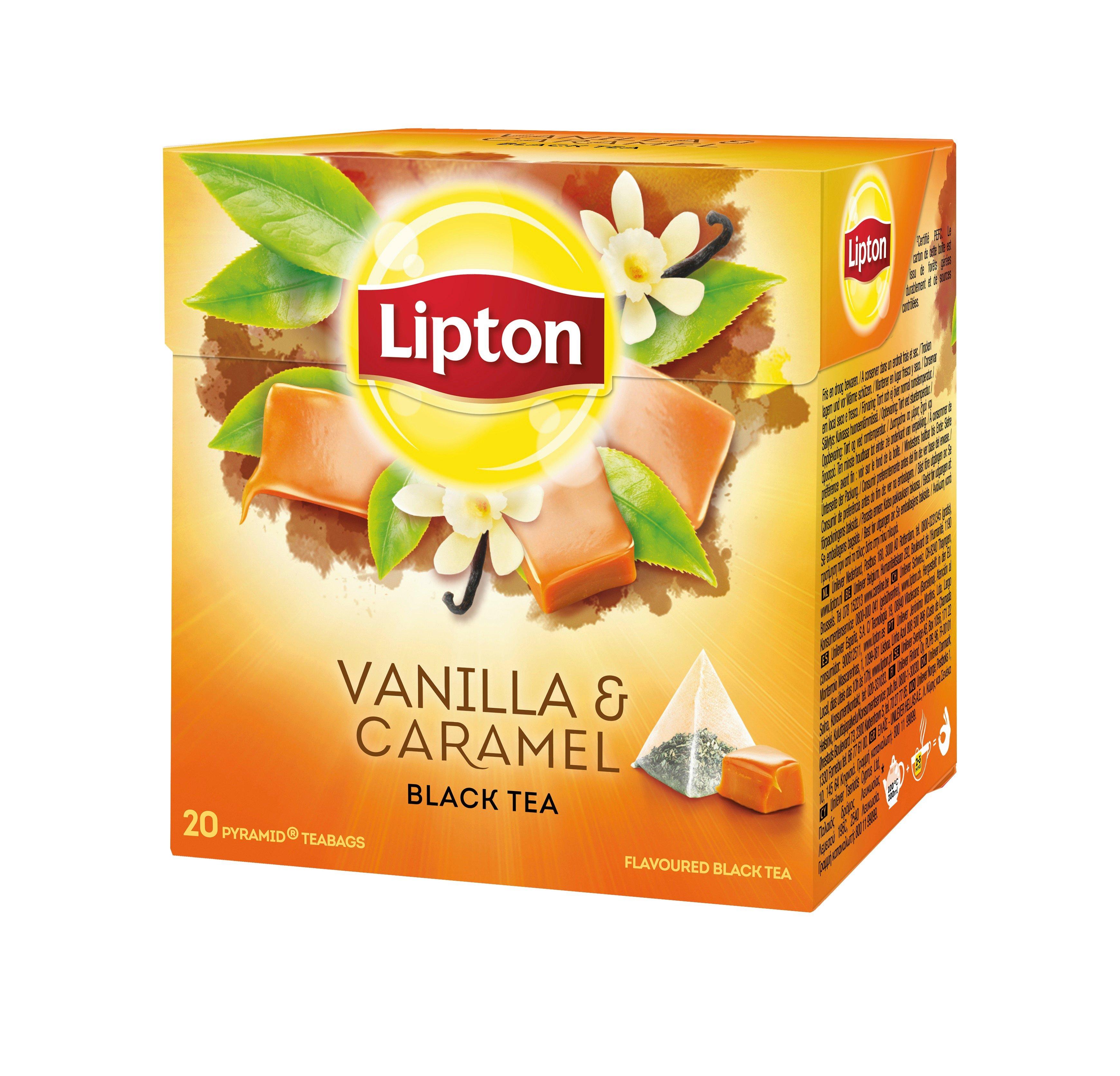 Image of Lipton Vanilla & Caramel - 20X1.7G