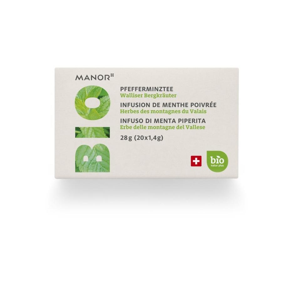 MANOR BIO  Pfefferminztee 