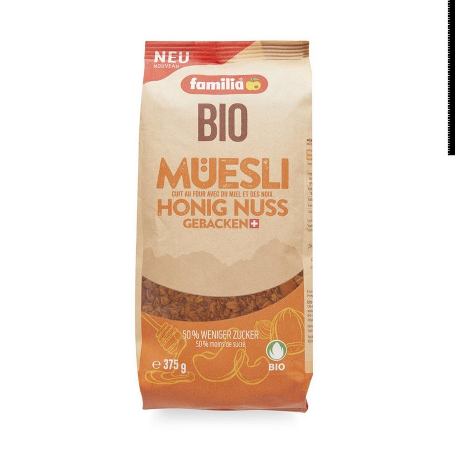 Familia  Müesli Honig Nuss Bio  