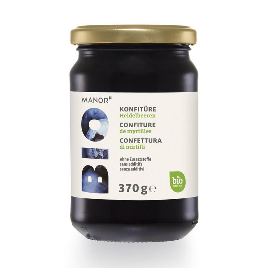 MANOR BIO  Confiture de myrtilles bio  