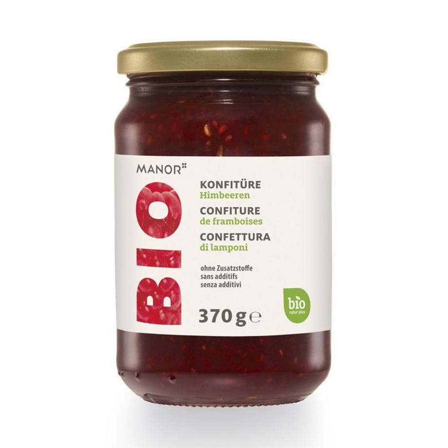 MANOR BIO  Himbeeren Konfitüre 