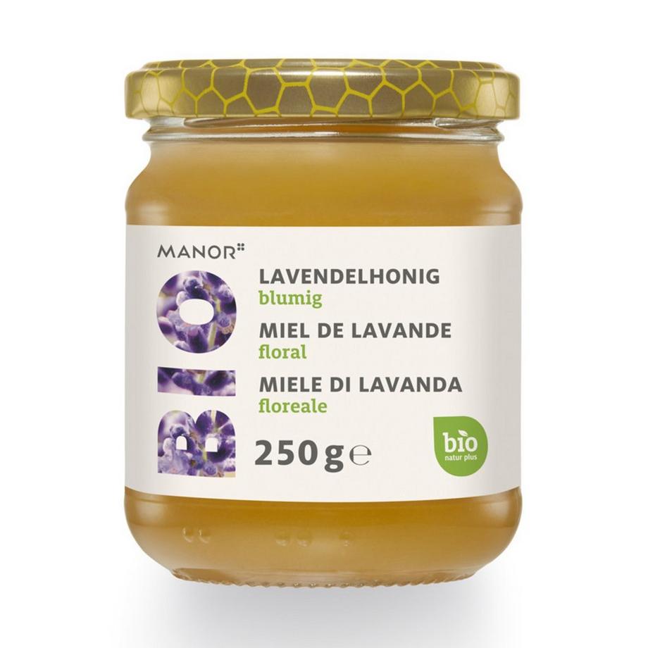 MANOR BIO  Lavendelhonig blumig Bio  