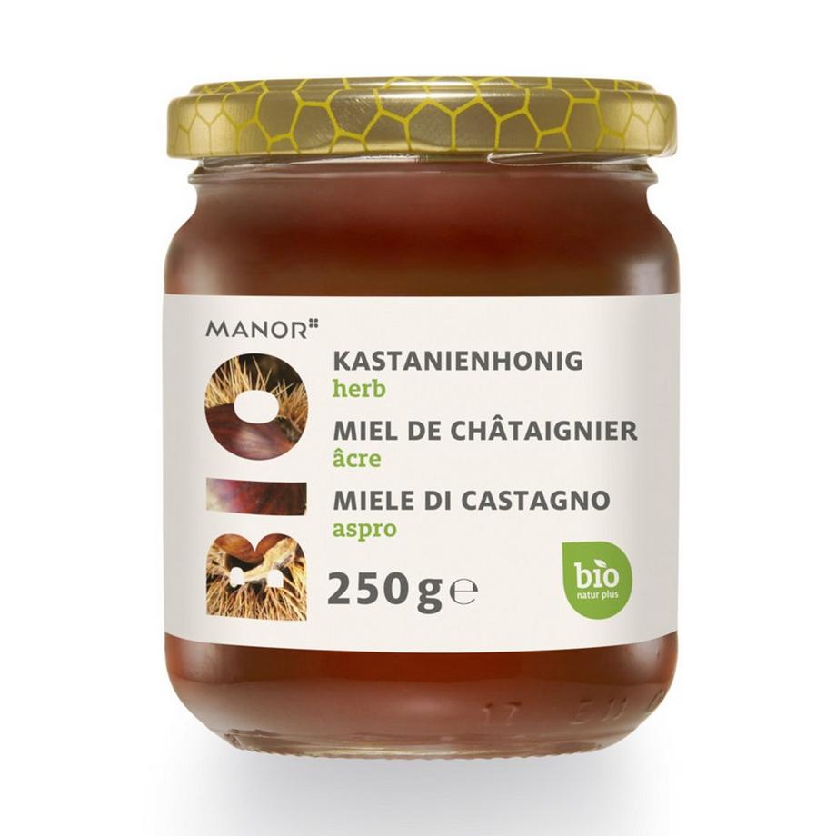 MANOR BIO  Miel de châtaignier bio 