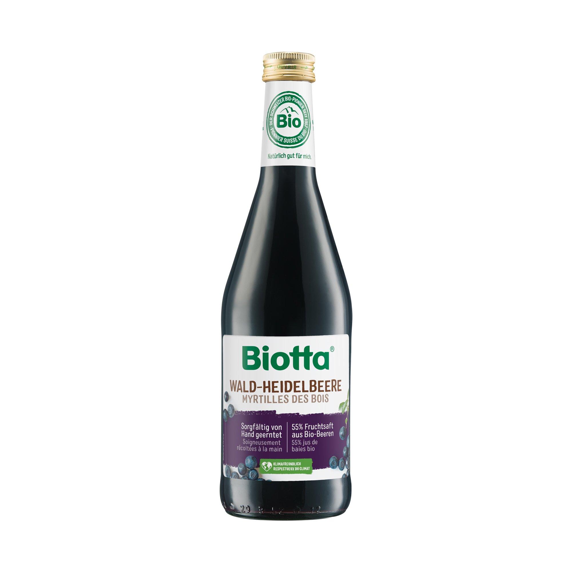 Image of Biotta Wald-Heidelbeere - 500 ml