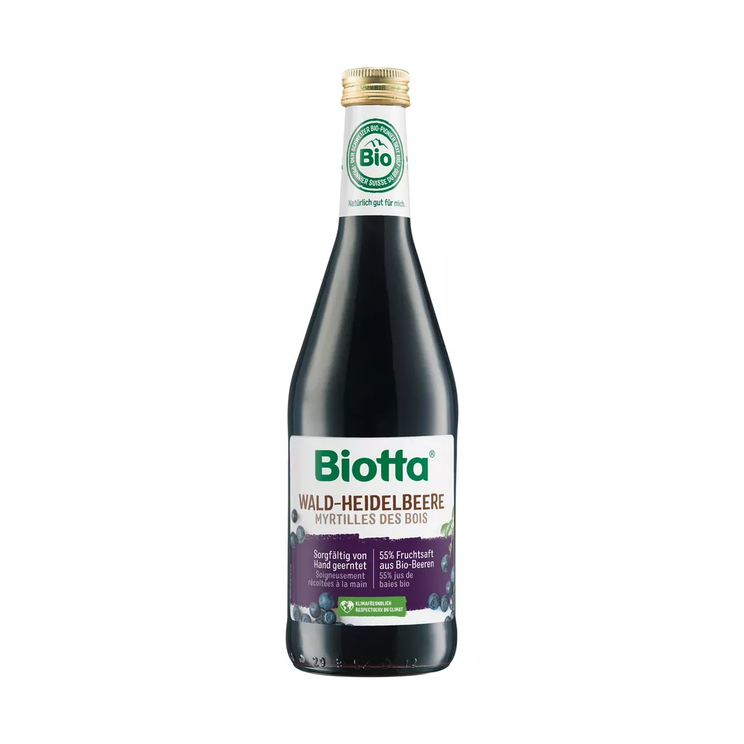 Biotta - Wald-Heidelbeere, 500  ml