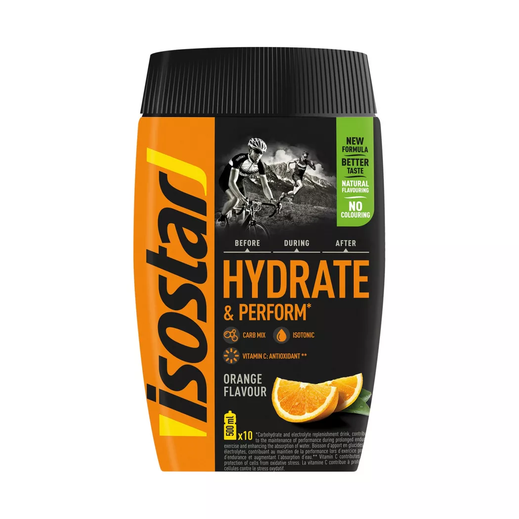 Isostar Hydrate & Perform Sports Drink Orange 400g