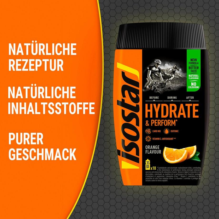 isostar  Hydrate & Perform Orange 