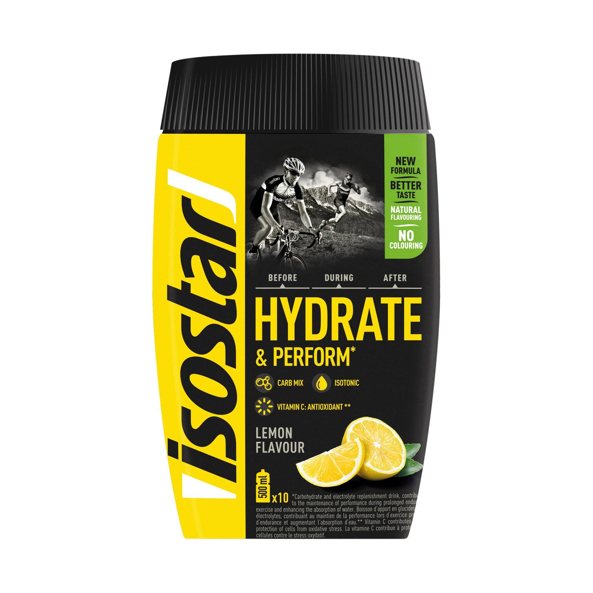 Image of isostar Hydrate & Perform Lemon - 400g