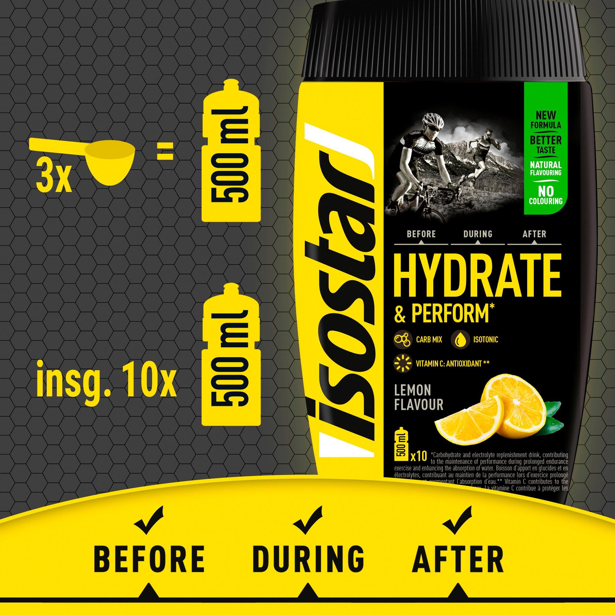 isostar  Hydrate & Perform Lemon 