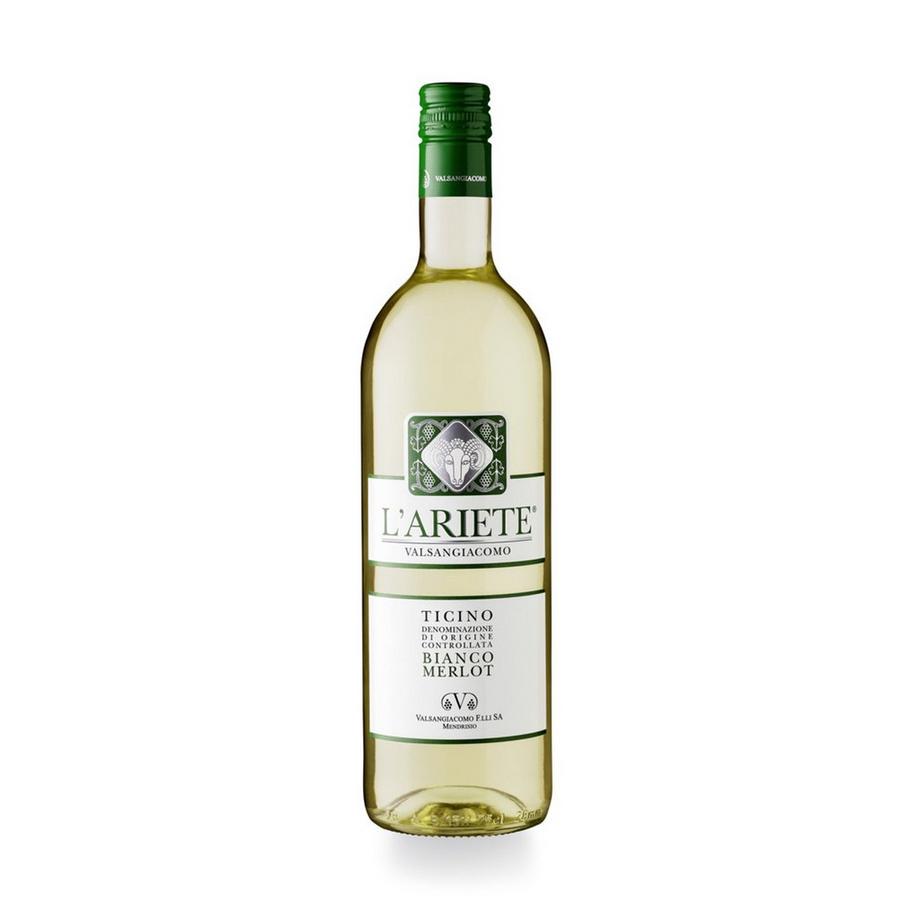 Valsangiacomo Vini 2022, L'Ariete Bianco di Merlot, Ticino DOC  