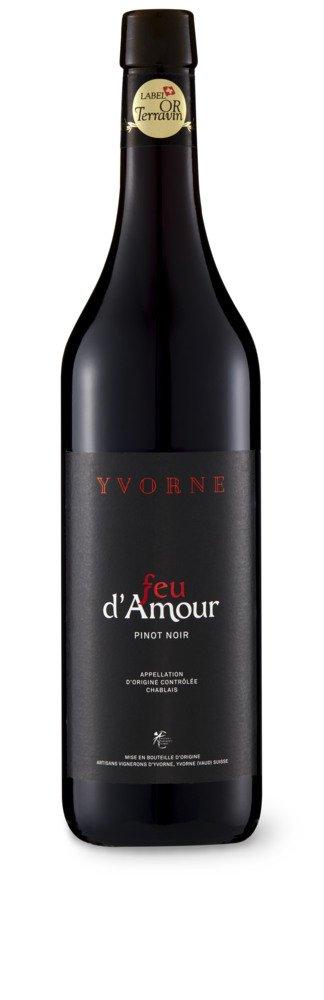 Image of Artisans Vignerons d'Yvorne 2019, Feu d'Amour Pinot Noir, Chablais AOC - 70 cl
