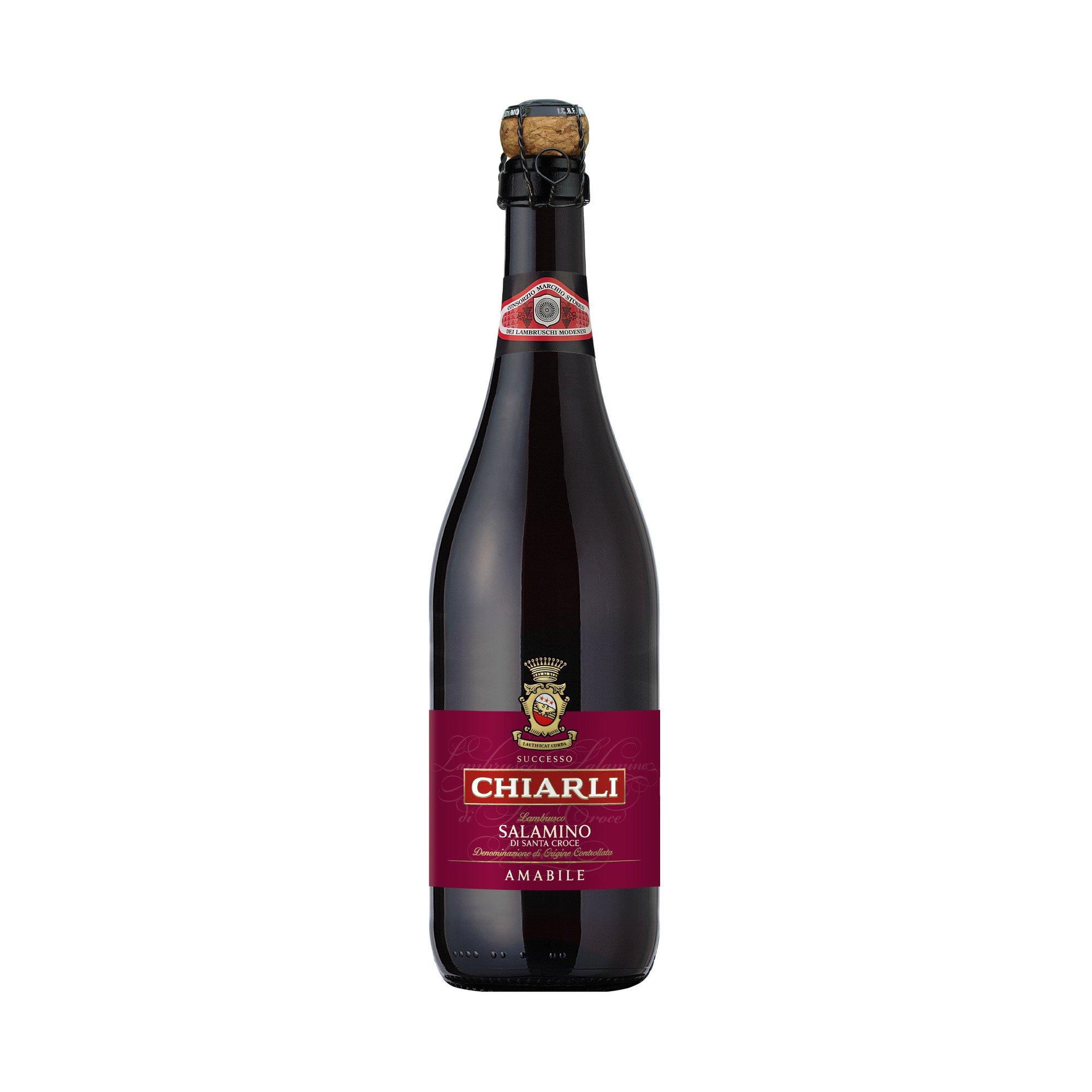 Image of Chiarli Salamino Amabile, Lambrusco Salamino di Santa Croce DOC - 75 cl