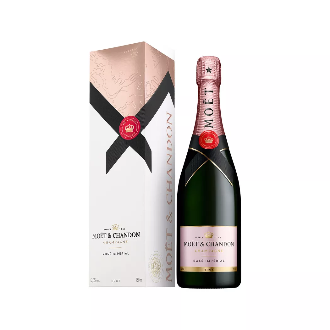 Moet & Chandon Imperial Rose Champagne Gift Box 75cl