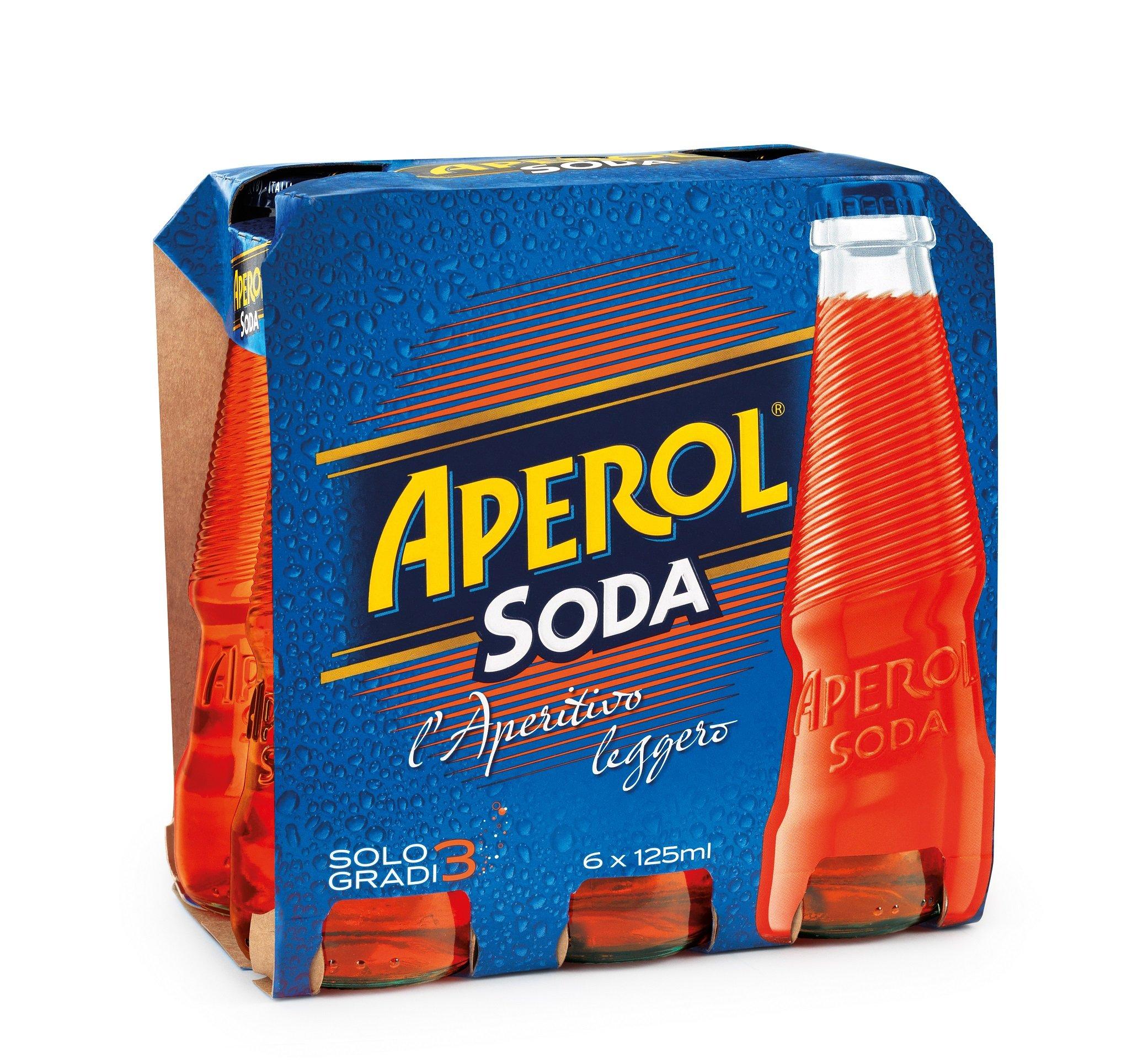 Image of Aperol Soda 6x125cl - 75 cl