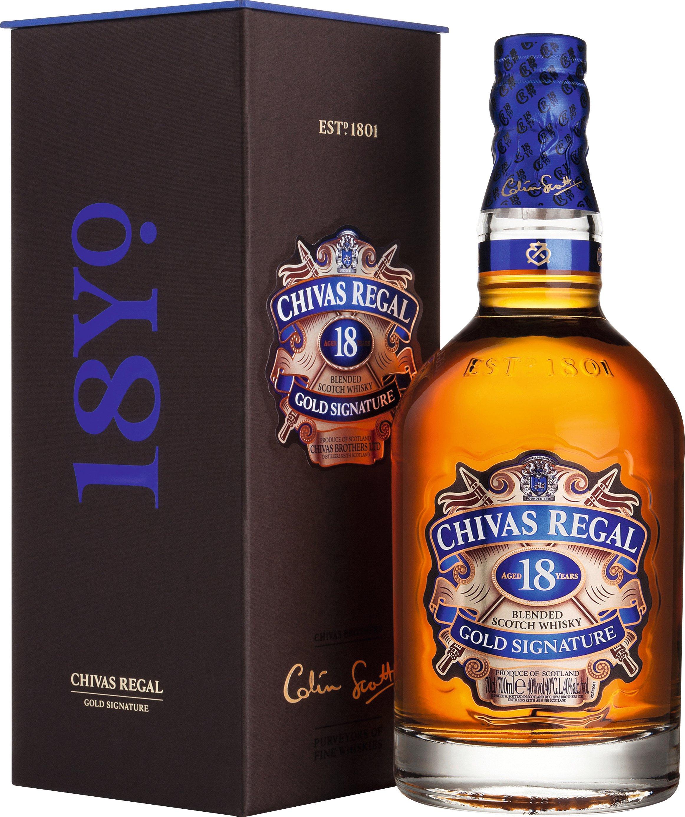 Chivas Regal 18 Years Blended Scotch Whisky  