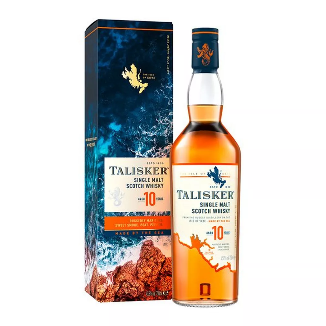 Talisker 10 Year Whisky 70cl