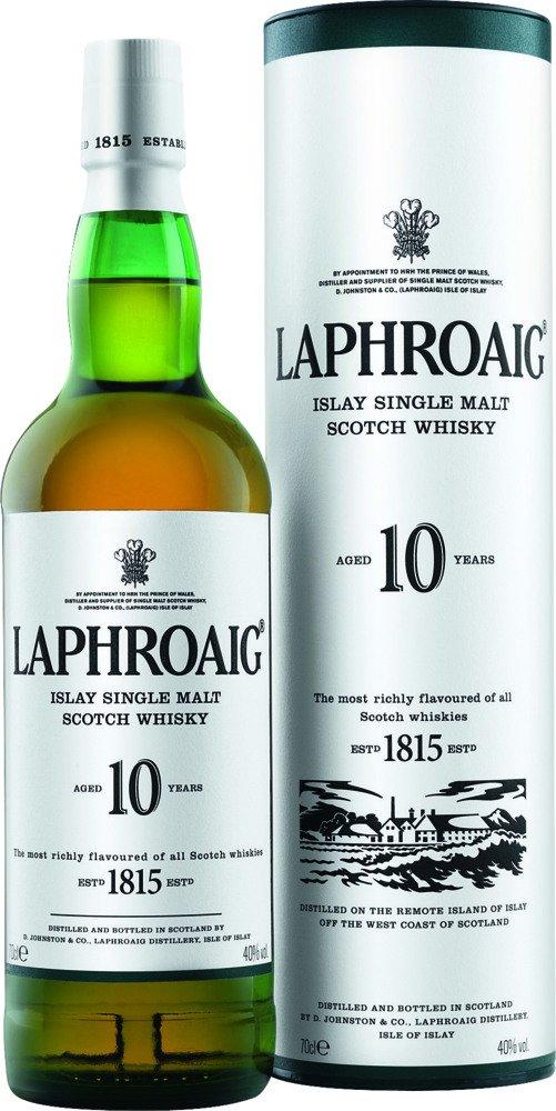 Image of Laphroaig 10 Years Islay Single Malt Scotch Whisky - 70 cl